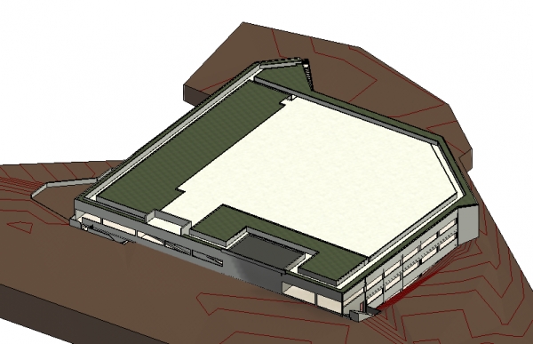 Réalisation d’une maquette numérique 3D du parking de l’ancien CHU de Saint-Nazaire grâce au scan 3D et au drone